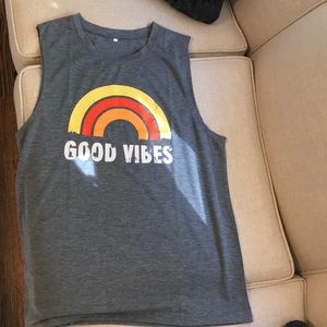 Good vibes tank top